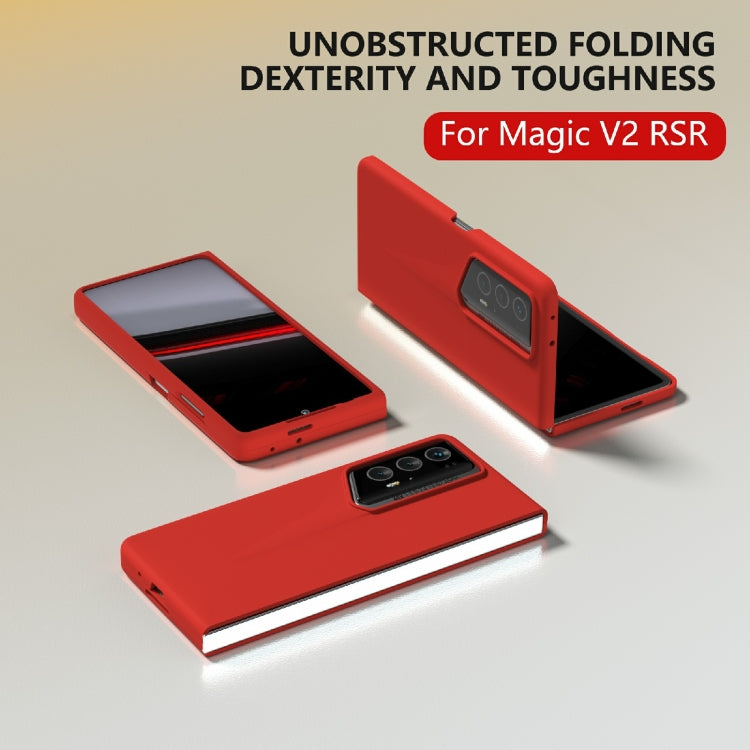 For Honor Magic V2 RSR Porsche Design Full Coverage Skin Feel PC Phone Case
