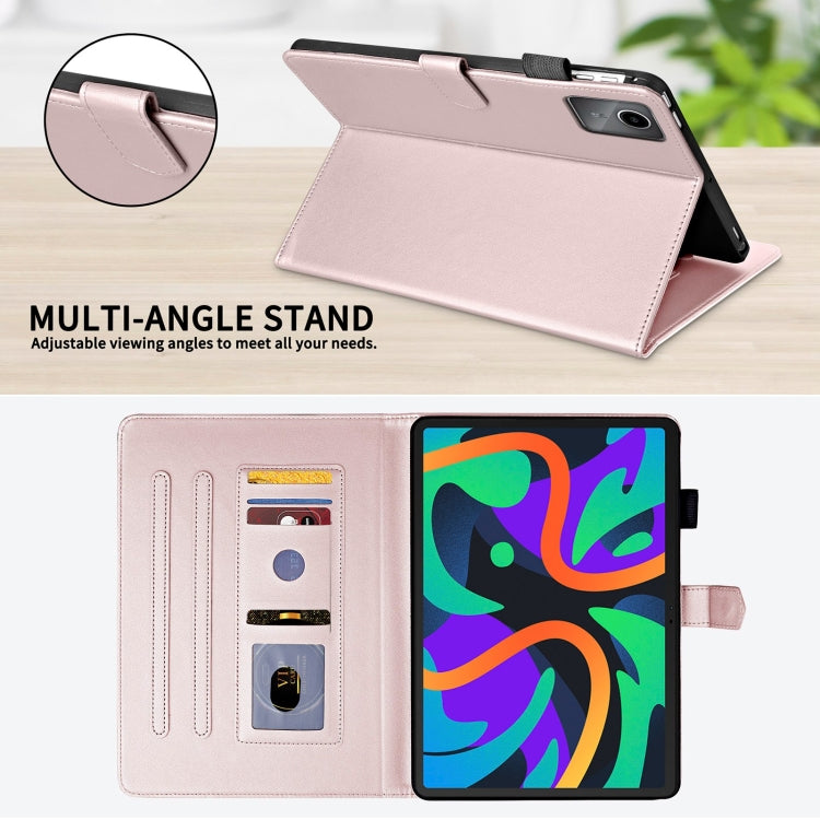 For Lenovo Tab M11 / Xiaoxin Pad 11 2024 Rhombus Lattice Leather Tablet Case