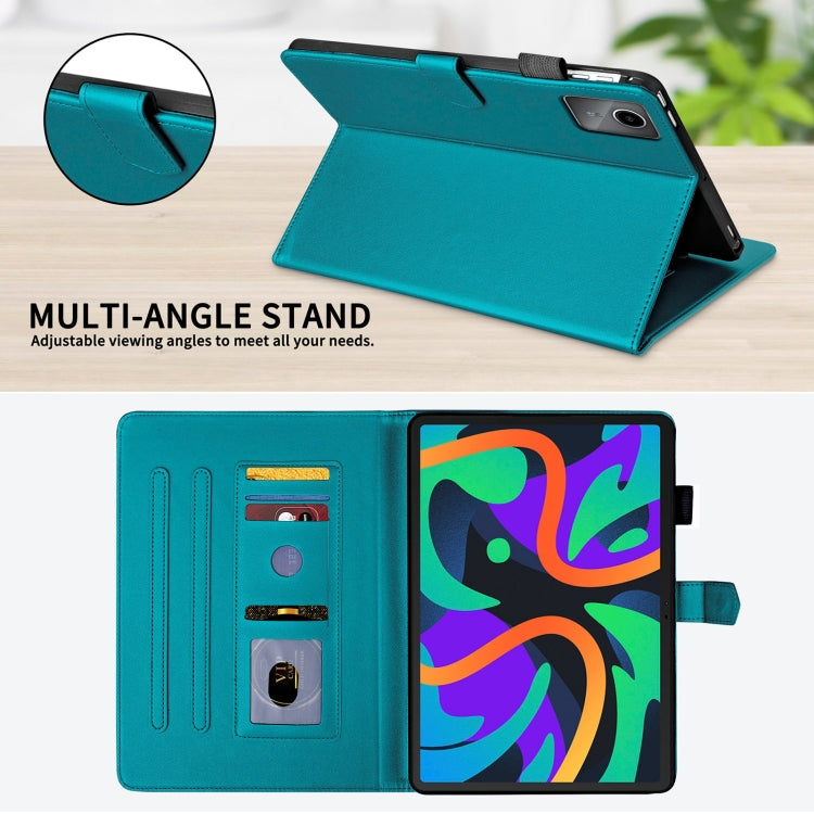For Lenovo Tab M11 / Xiaoxin Pad 11 2024 Rhombus Lattice Leather Tablet Case