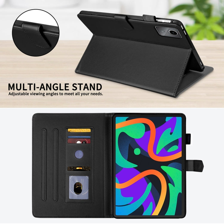 For Lenovo Tab M11 / Xiaoxin Pad 11 2024 Rhombus Lattice Leather Tablet Case