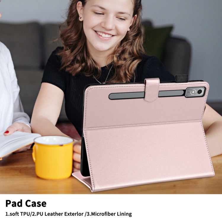 For Lenovo Xiaoxin Pad Pro 11.5 2023 Rhombus Lattice Leather Tablet Case