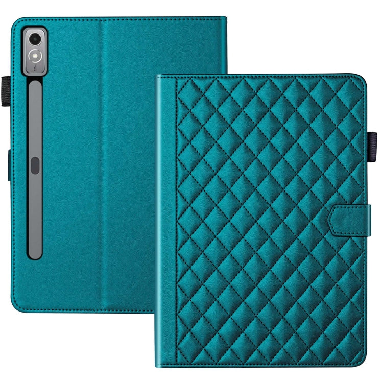 For Lenovo Xiaoxin Pad Pro 11.5 2023 Rhombus Lattice Leather Tablet Case