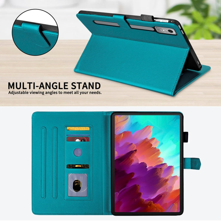For Lenovo Xiaoxin Pad Pro 11.5 2023 Rhombus Lattice Leather Tablet Case
