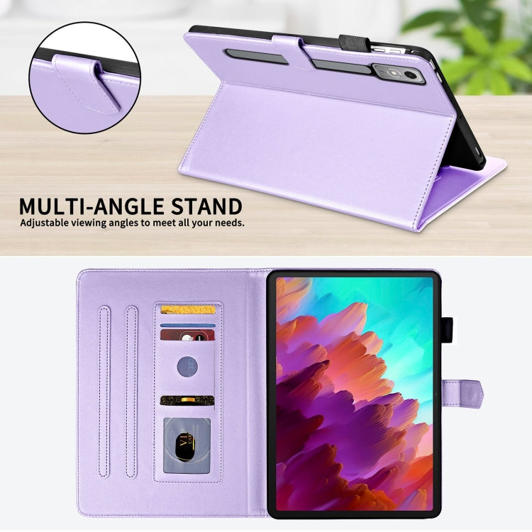 For Lenovo Tab P11 Gen 2 Rhombus Lattice Leather Tablet Case