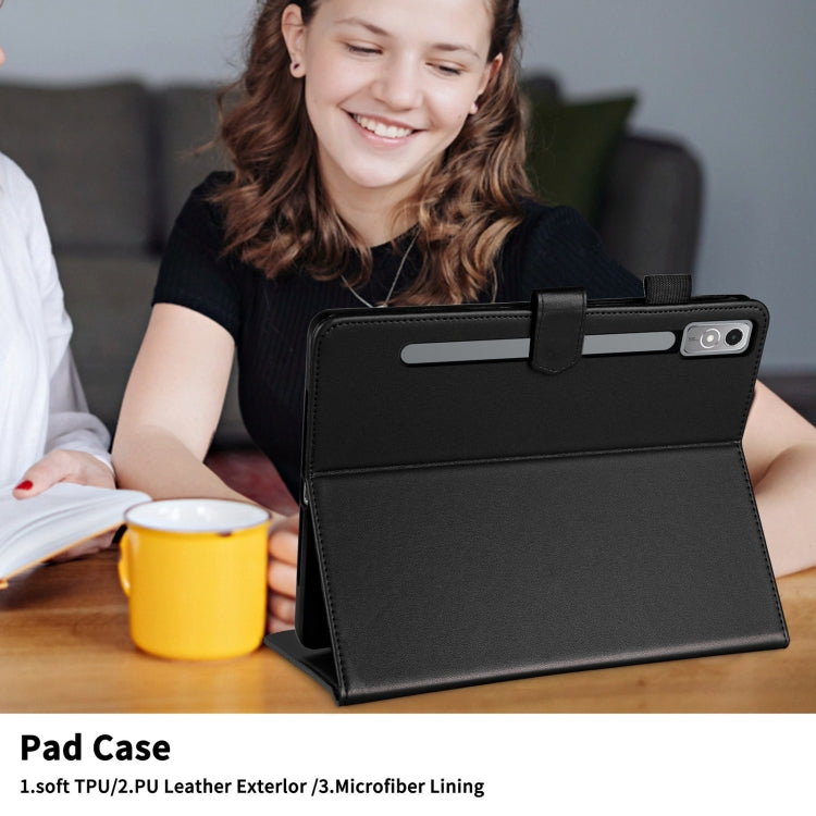 For Lenovo Tab P11 Gen 2 Rhombus Lattice Leather Tablet Case