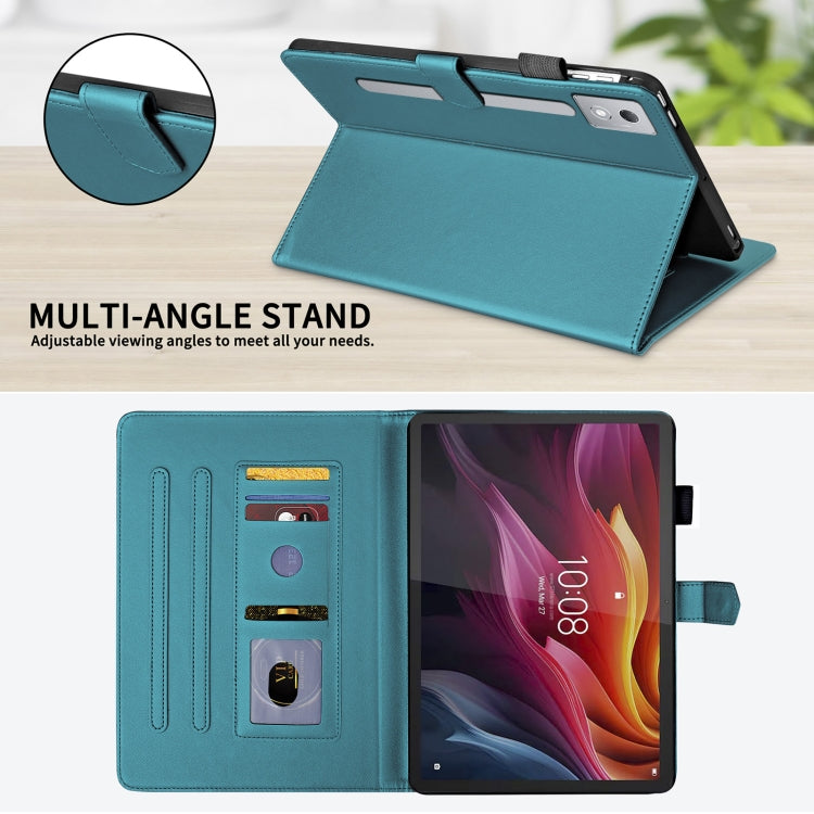For Lenovo Xiaoxin Pad Pro 12.7 2025 Rhombus Lattice Leather Tablet Case