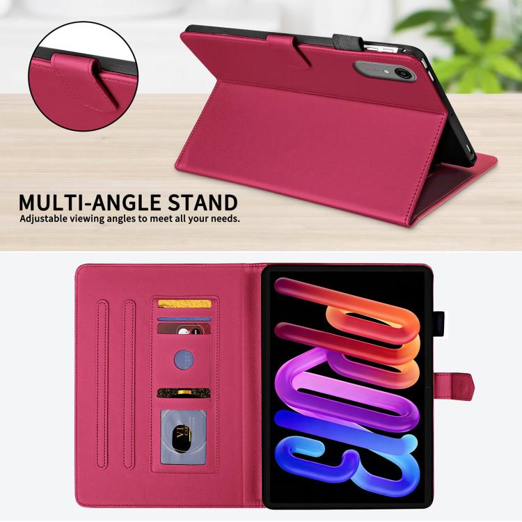 For Lenovo ldea Tab Pro Gen 2 13 Rhombus Lattice Leather Tablet Case