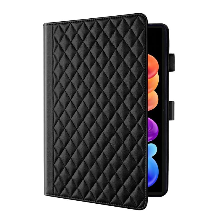 For Lenovo ldea Tab Pro Gen 2 13 Rhombus Lattice Leather Tablet Case