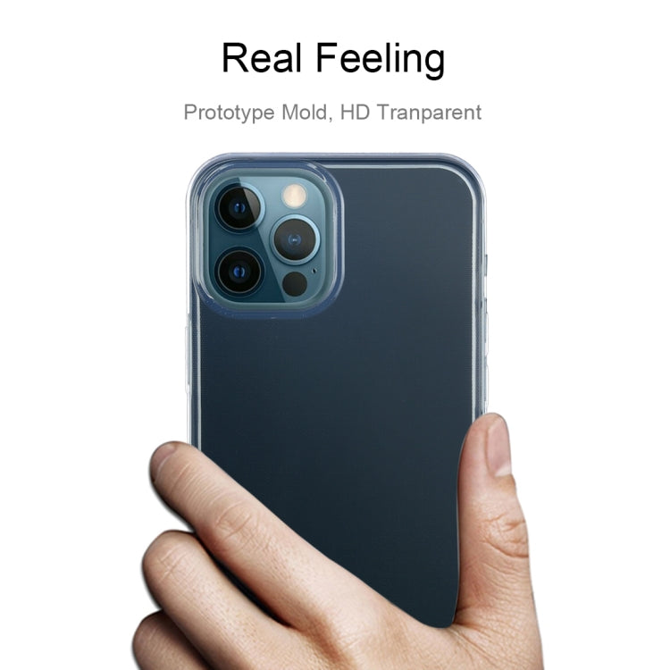 For iPhone 12 Pro Max 0.75mm Ultra-thin Transparent TPU Soft Protective Case