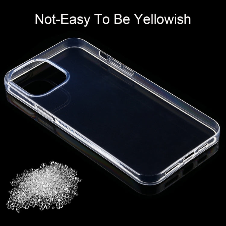 For iPhone 12 Pro Max 0.75mm Ultra-thin Transparent TPU Soft Protective Case