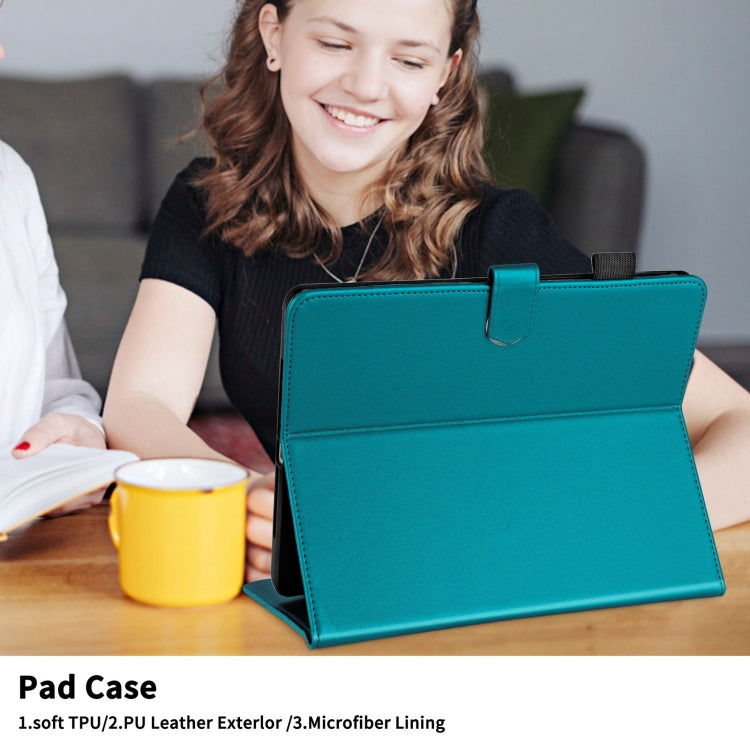 For Honor Pad 9 Rhombus Lattice Leather Tablet Case