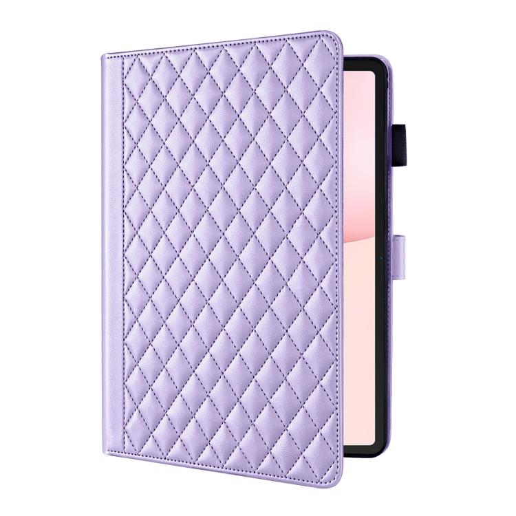 For Honor Pad 10 12.1 inch 2025 Rhombus Lattice Leather Tablet Case