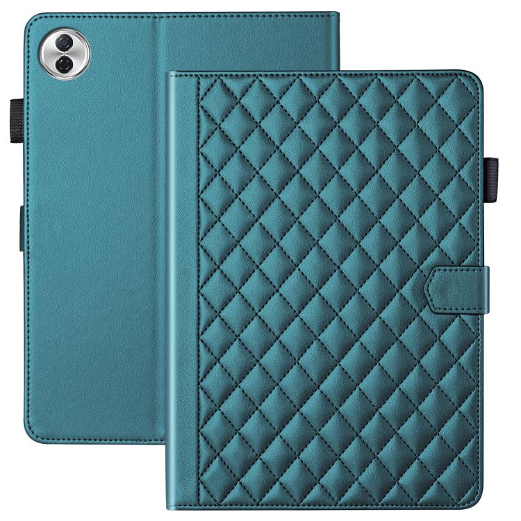For Honor Pad 10 12.1 inch 2025 Rhombus Lattice Leather Tablet Case