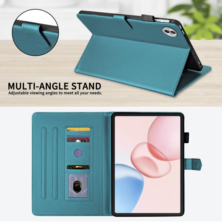 For Honor Pad 10 12.1 inch 2025 Rhombus Lattice Leather Tablet Case