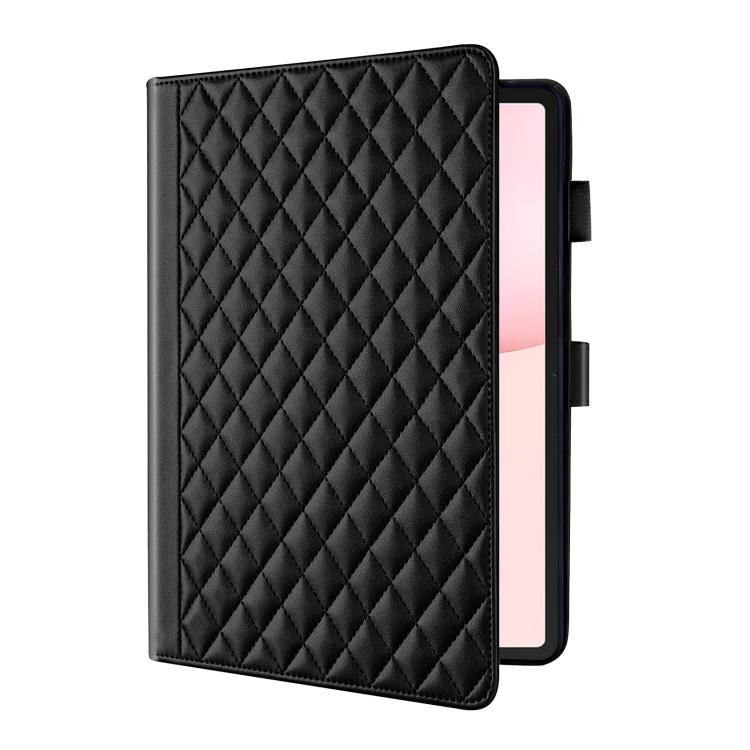For Honor Pad 10 12.1 inch 2025 Rhombus Lattice Leather Tablet Case
