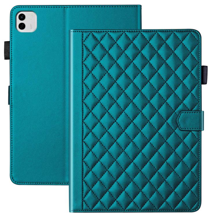 For Honor MagicPad4 / 3 Pro 12.3 2026  Rhombus Lattice Leather Tablet Case