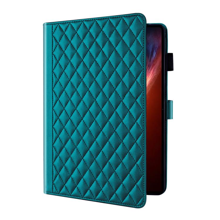 For Honor MagicPad4 / 3 Pro 12.3 2026  Rhombus Lattice Leather Tablet Case