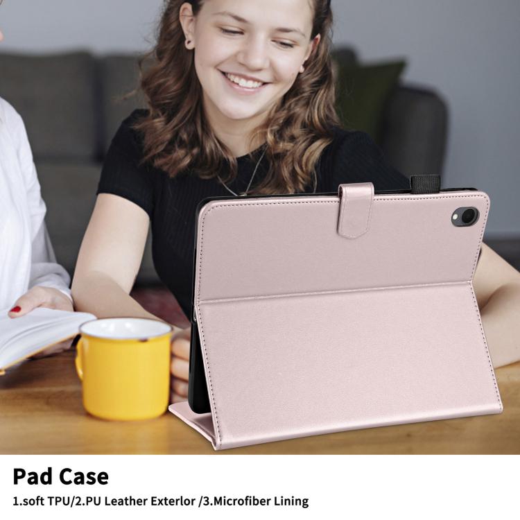 For Samsung Galaxy Tab S11 Rhombus Lattice Leather Tablet Case