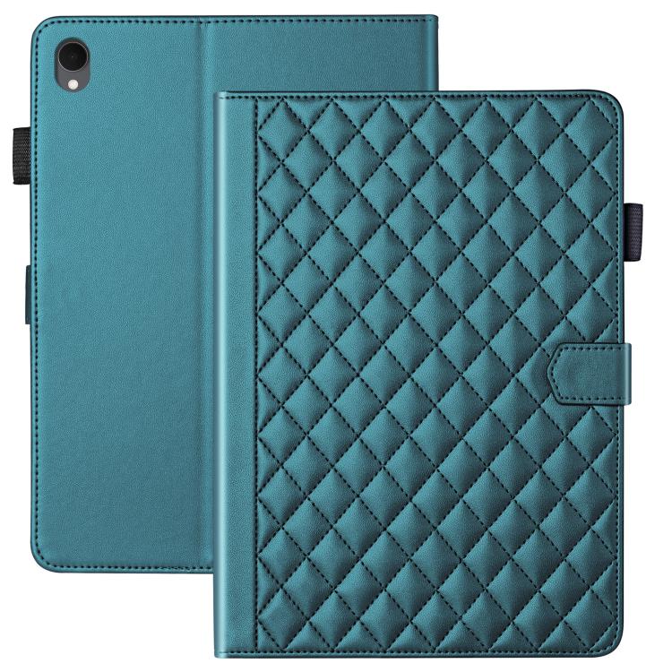 For Samsung Galaxy Tab S11 Rhombus Lattice Leather Tablet Case