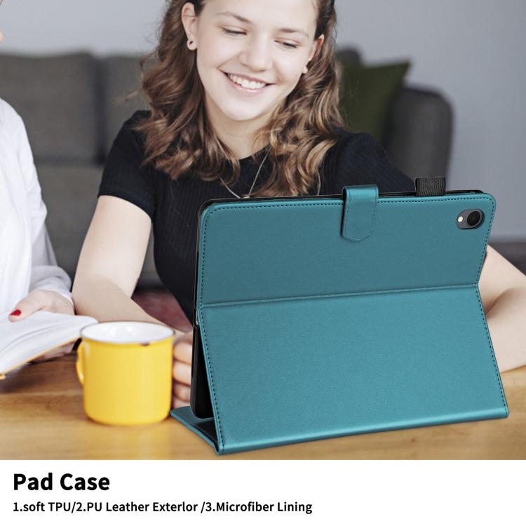 For Samsung Galaxy Tab S11 Rhombus Lattice Leather Tablet Case