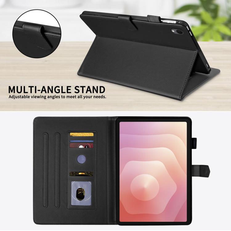 For Samsung Galaxy Tab S11 Rhombus Lattice Leather Tablet Case