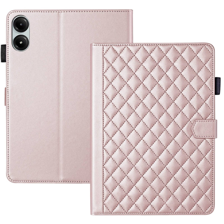 For Xiaomi Redmi Pad Pro 12.1 Rhombus Lattice Leather Tablet Case