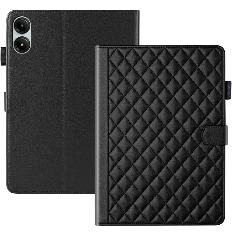 For Xiaomi Redmi Pad Pro 12.1 Rhombus Lattice Leather Tablet Case