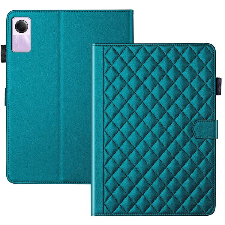 For Xiaomi Redmi Pad SE Rhombus Lattice Leather Tablet Case