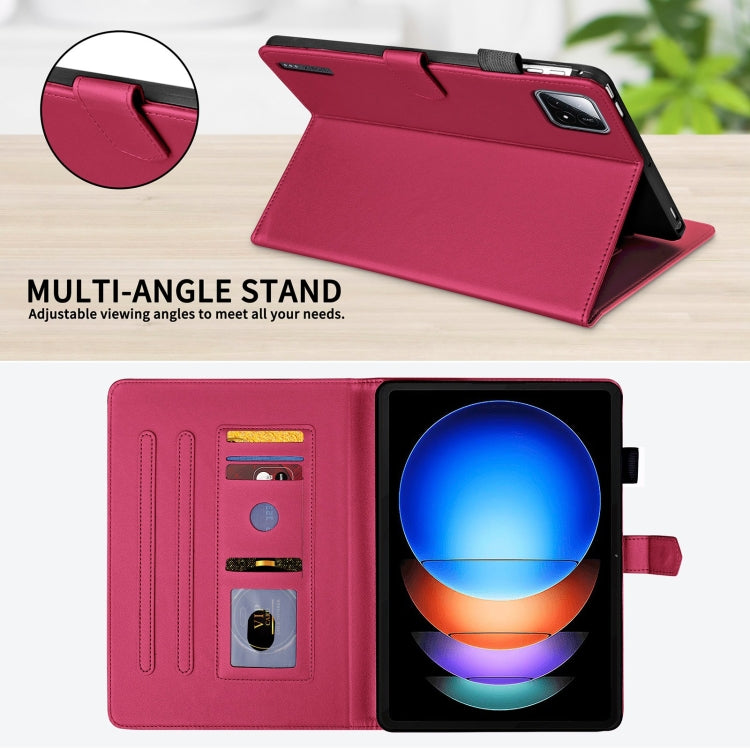 For Xiaomi Pad 6S Pro 12.4 Rhombus Lattice Leather Tablet Case