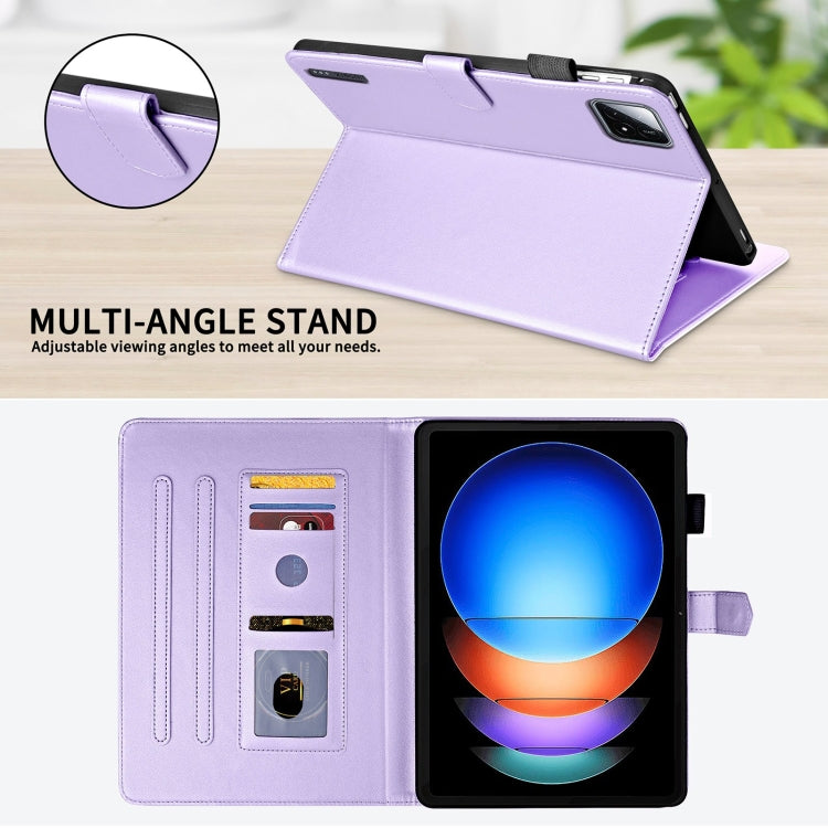 For Xiaomi Pad 6S Pro 12.4 Rhombus Lattice Leather Tablet Case