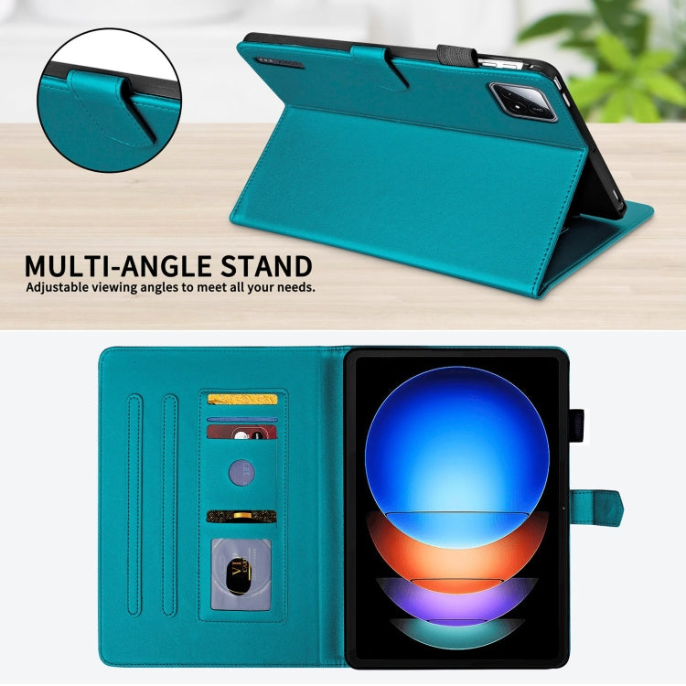 For Xiaomi Pad 6S Pro 12.4 Rhombus Lattice Leather Tablet Case
