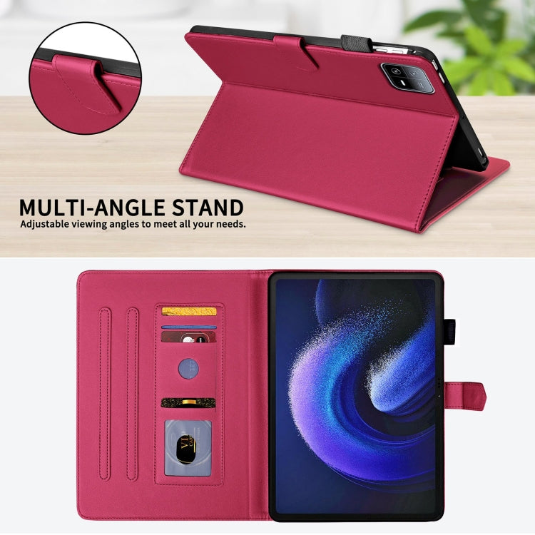 For Xiaomi Pad 6 / 6 Pro Rhombus Lattice Leather Tablet Case