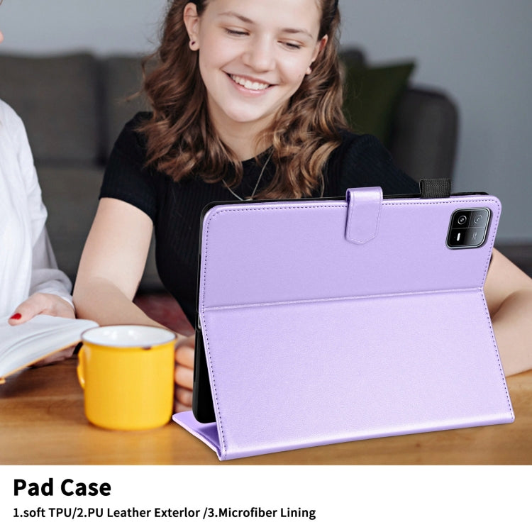 For Xiaomi Pad 6 / 6 Pro Rhombus Lattice Leather Tablet Case