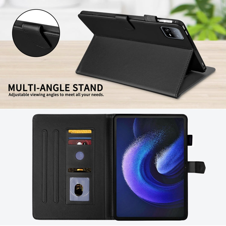 For Xiaomi Pad 6 / 6 Pro Rhombus Lattice Leather Tablet Case