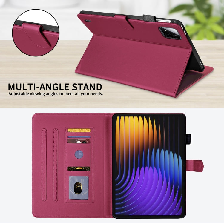 For Xiaomi Pad 7 / 7 Pro Rhombus Lattice Leather Tablet Case
