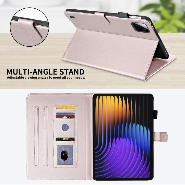 For Xiaomi Pad 7 / 7 Pro Rhombus Lattice Leather Tablet Case