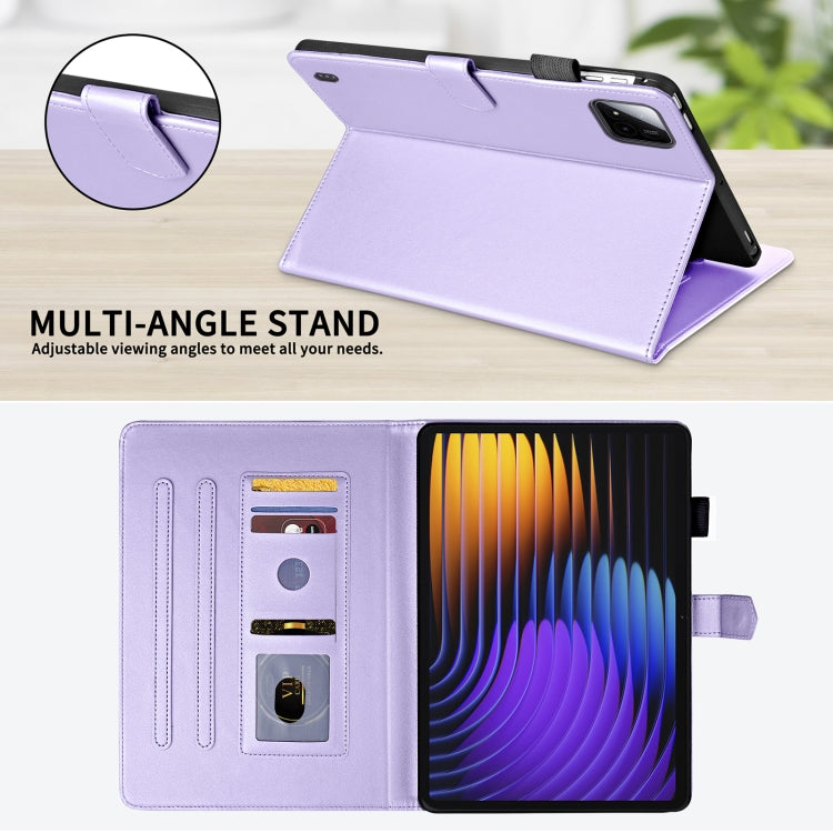 For Xiaomi Pad 7 / 7 Pro Rhombus Lattice Leather Tablet Case