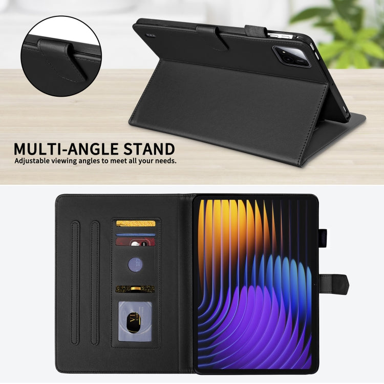 For Xiaomi Pad 7 / 7 Pro Rhombus Lattice Leather Tablet Case