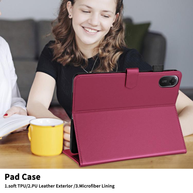 For Xiaomi Redmi Pad 2 / Pad SE 2025 Rhombus Lattice Leather Tablet Case