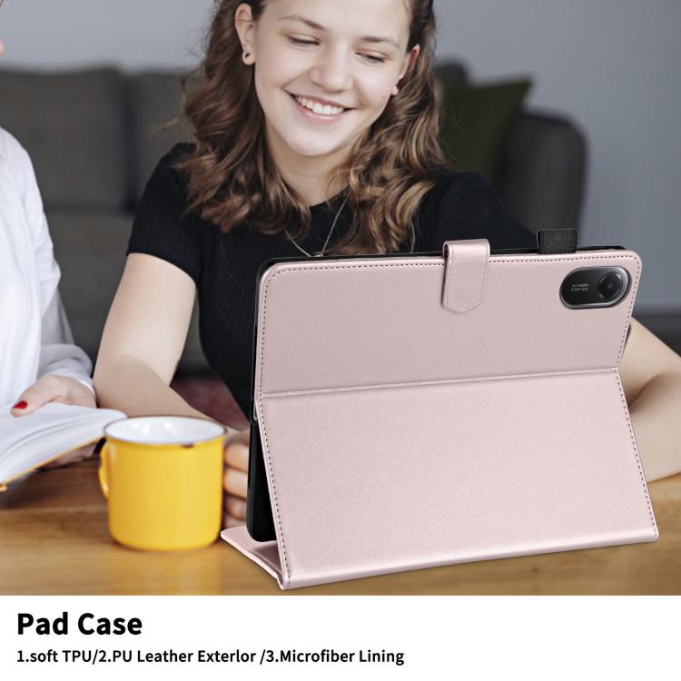 For Xiaomi Redmi Pad 2 / Pad SE 2025 Rhombus Lattice Leather Tablet Case