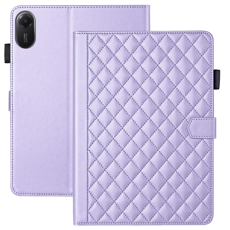 For Xiaomi Redmi Pad 2 / Pad SE 2025 Rhombus Lattice Leather Tablet Case