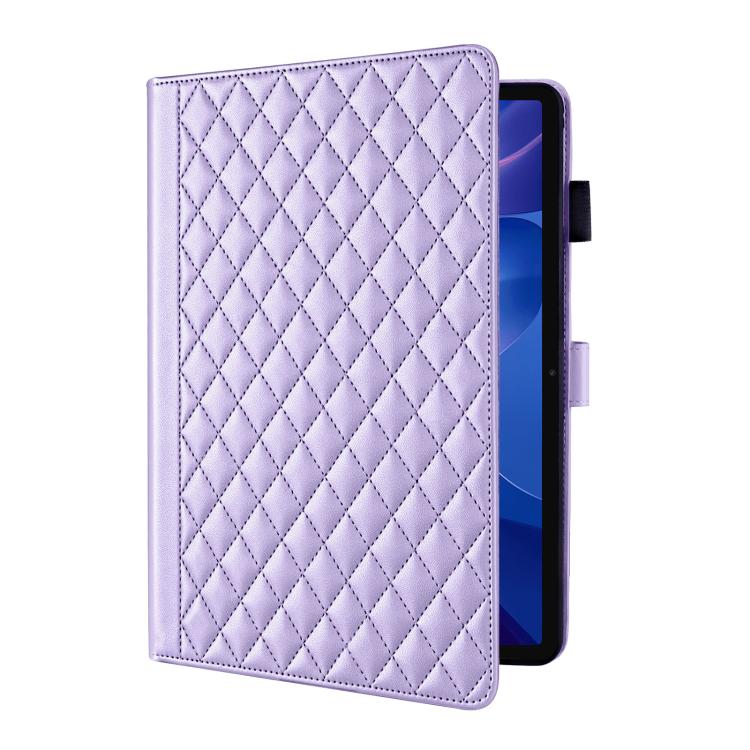 For Xiaomi Redmi Pad 2 / Pad SE 2025 Rhombus Lattice Leather Tablet Case