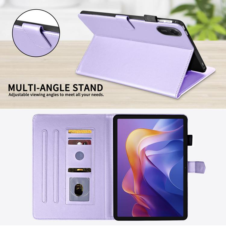 For Xiaomi Redmi Pad 2 / Pad SE 2025 Rhombus Lattice Leather Tablet Case
