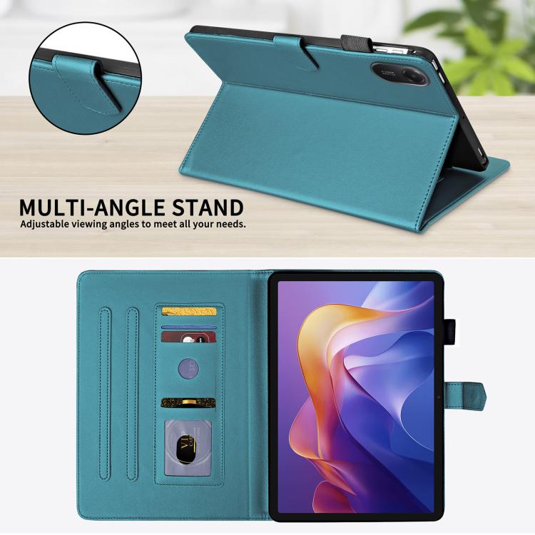 For Xiaomi Redmi Pad 2 / Pad SE 2025 Rhombus Lattice Leather Tablet Case