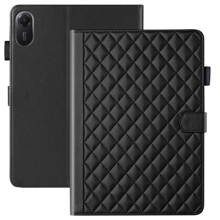 For Xiaomi Redmi Pad 2 / Pad SE 2025 Rhombus Lattice Leather Tablet Case