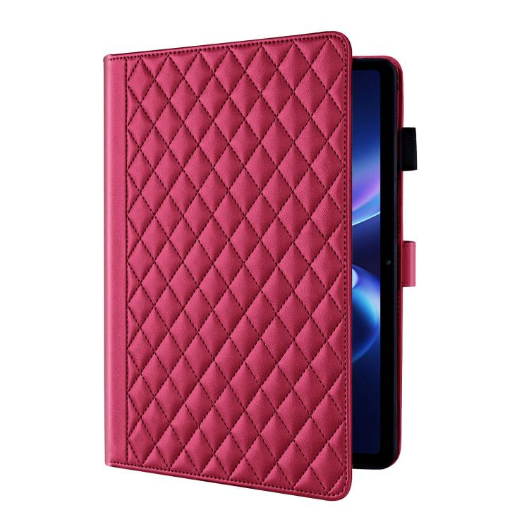 For Xiaomi Redmi Pad 2 SE 9.7 2026 Rhombus Lattice Leather Tablet Case