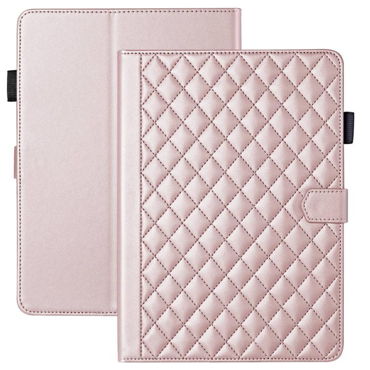 For Amazon Kindle Paperwhite 12th Gen 2024 Rhombus Lattice Leather Tablet Case