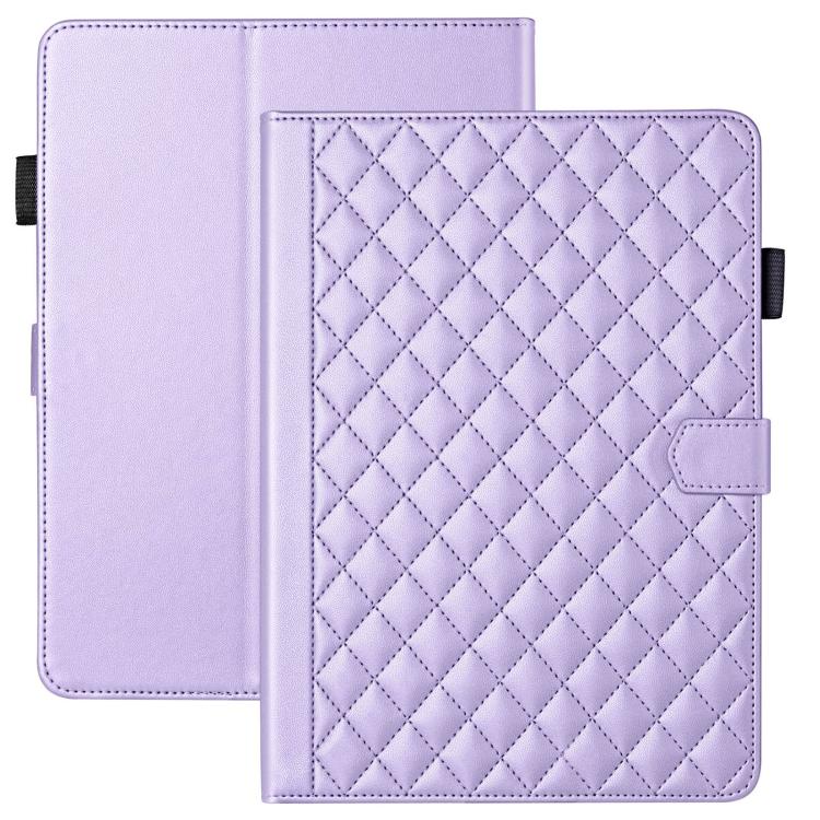 For Amazon Kindle Paperwhite 12th Gen 2024 Rhombus Lattice Leather Tablet Case