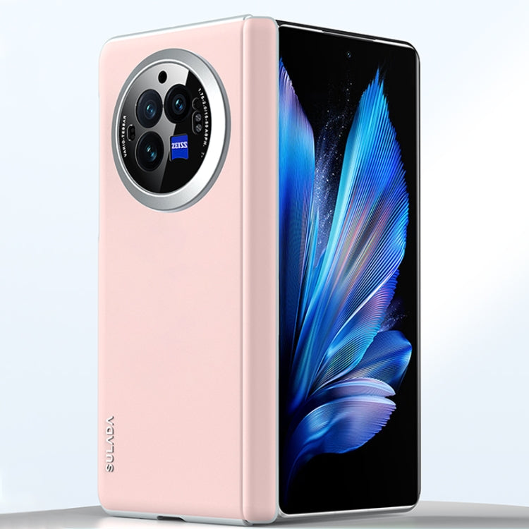 For vivo X Fold3 SULADA Skin Feel Liquid Leather Shockproof Phone Case
