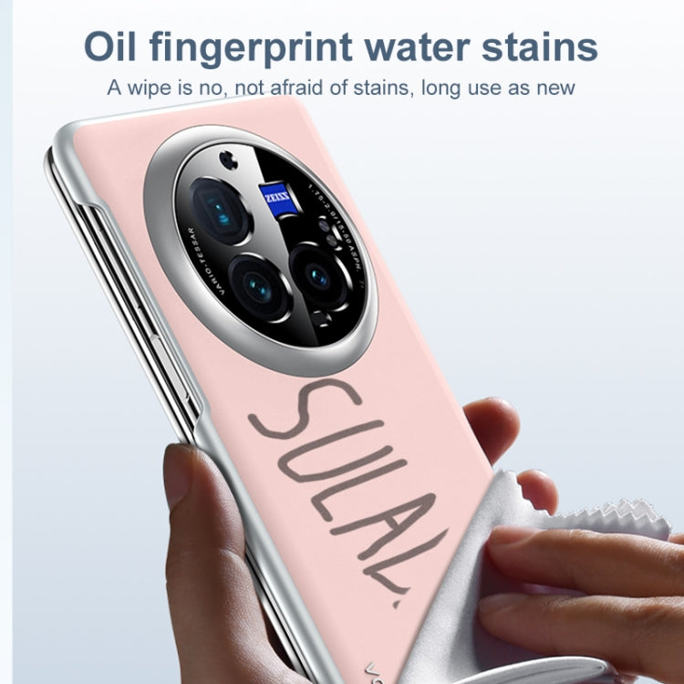 For vivo X Fold3 SULADA Skin Feel Liquid Leather Shockproof Phone Case